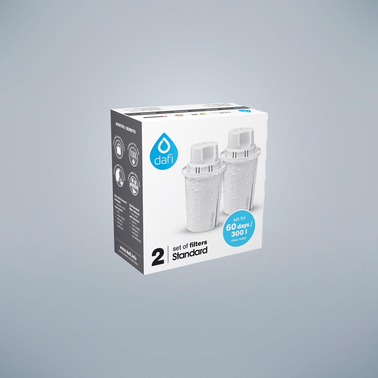 Vattenkanna filter 2-pack